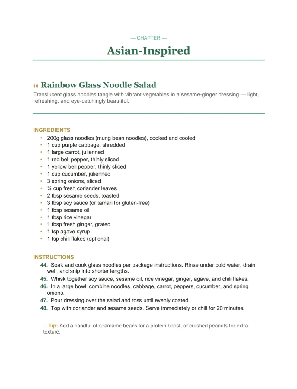 Fresh Vegan Salad Collection: 42 Vibrant Plant-Based Recipes for Healthy Everyday Meals